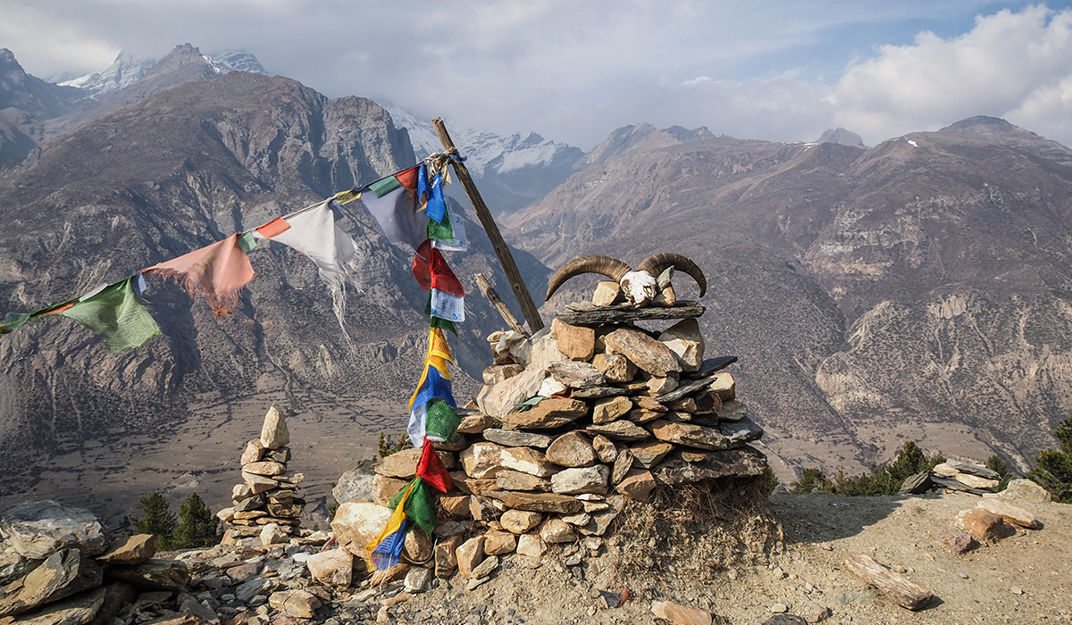 the-landscape-of-annapurna-circuit-in-nepal